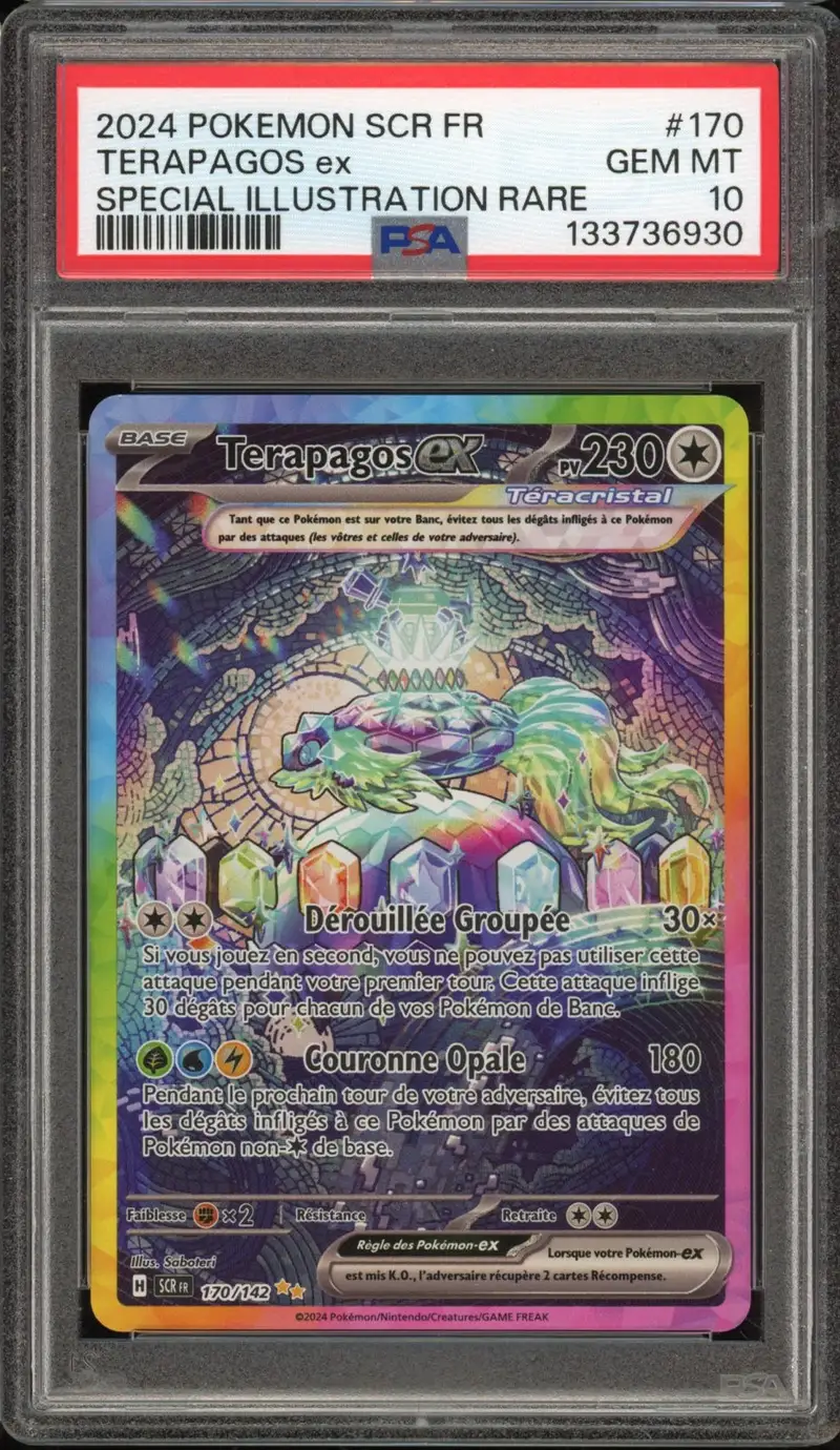 PSA 10 Terapagos Ex