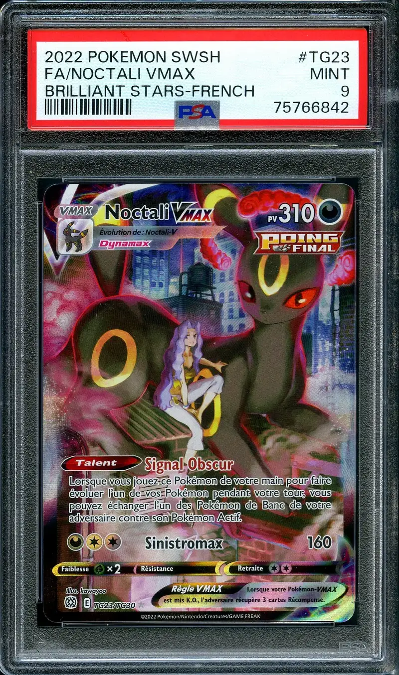 PSA 9 Noctali VMax