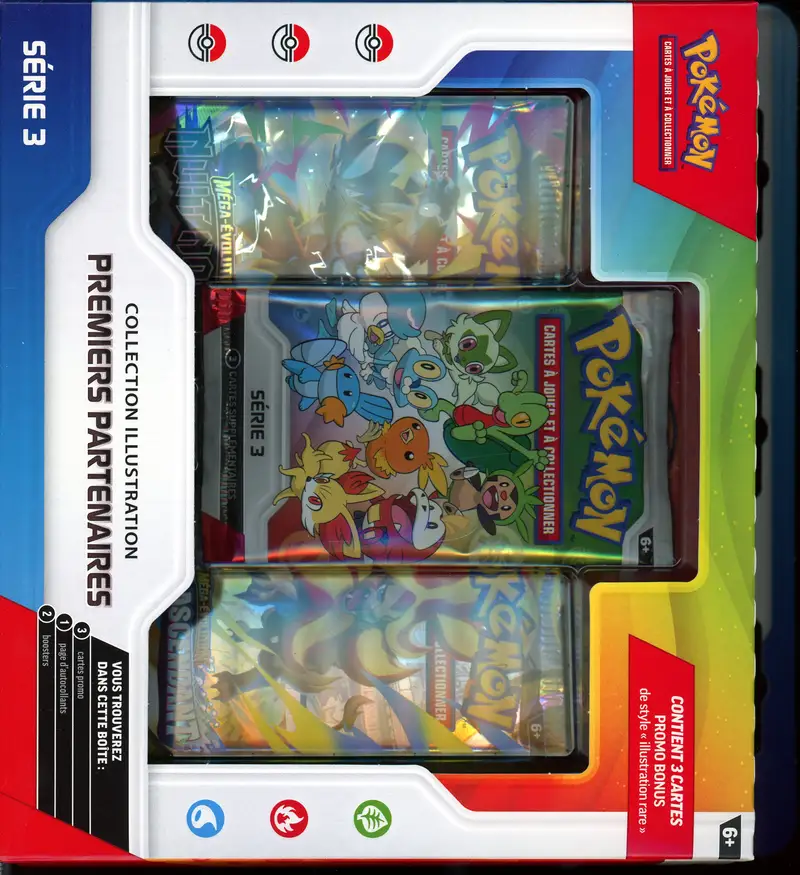 Coffret Collection Illustration Premiers Partenaires Série 3