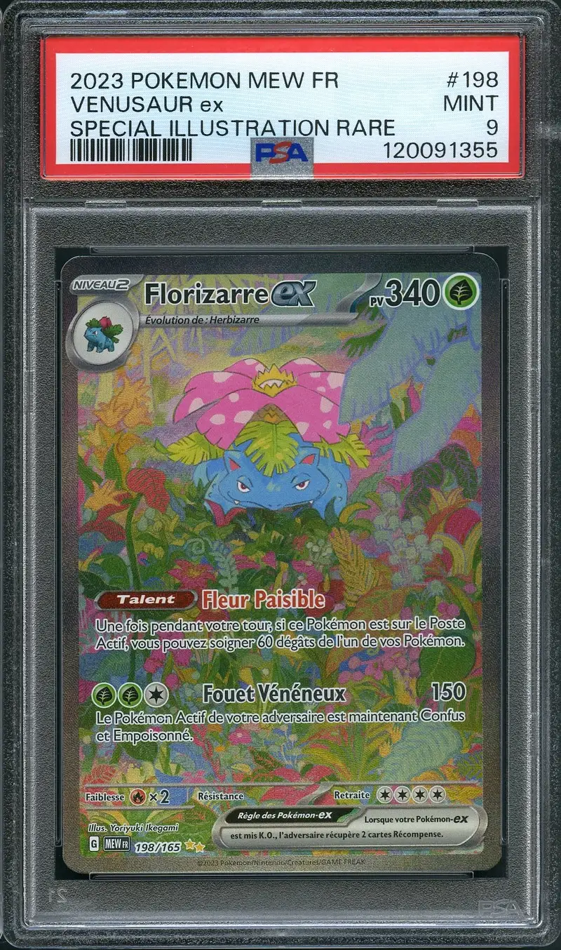 PSA 9 Florizarre Ex