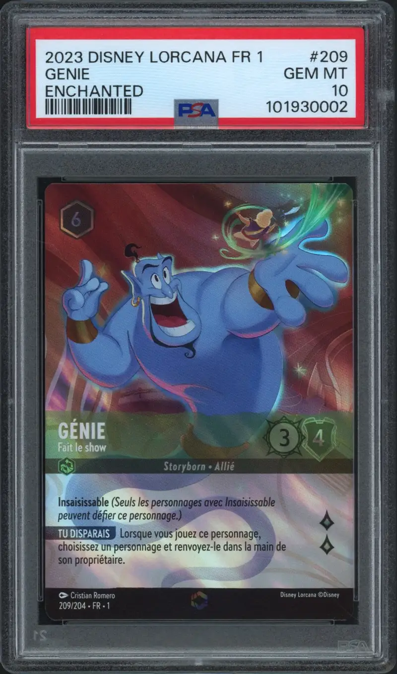 PSA 10 Génie Enchantée