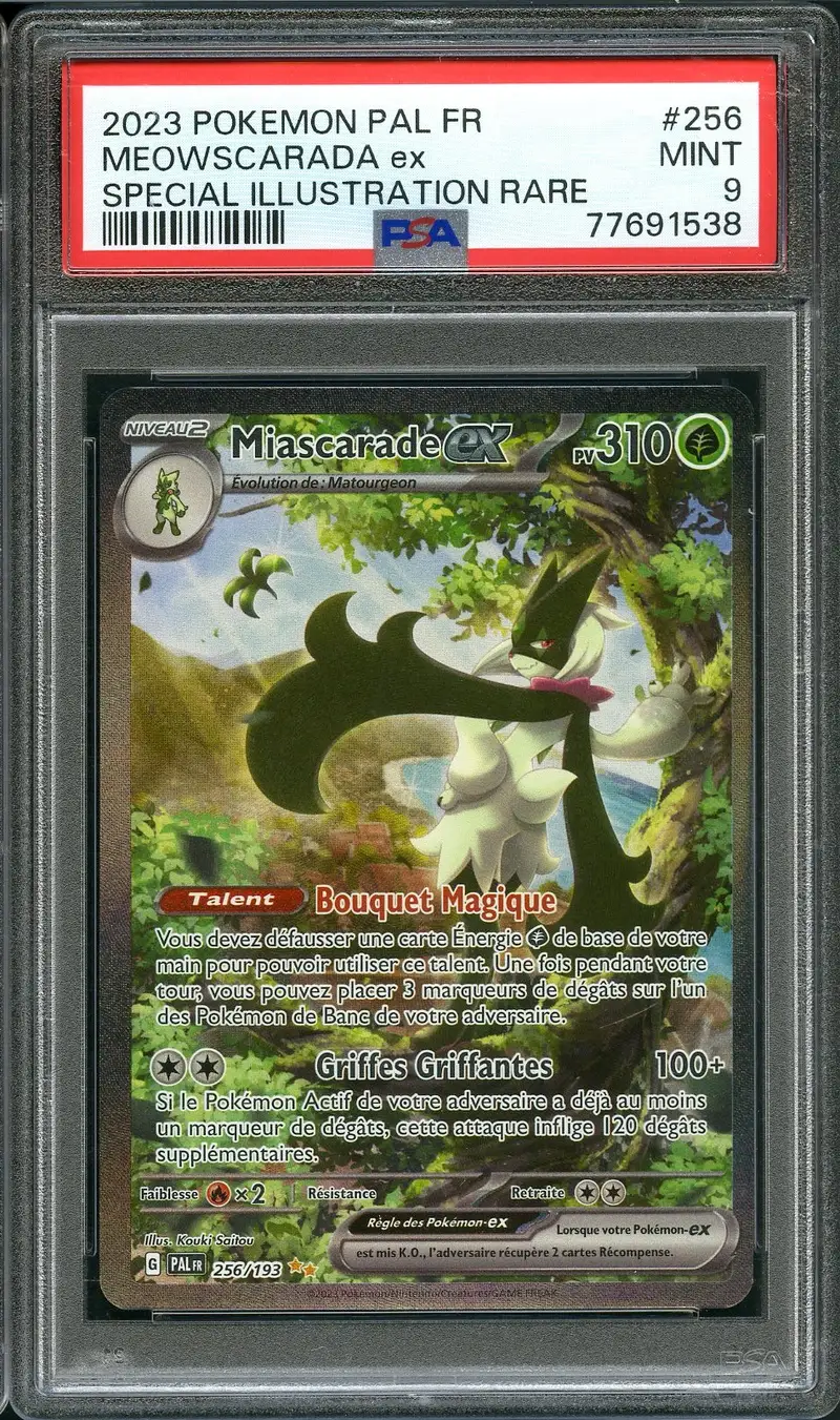 PSA 9 Miascarade Ex