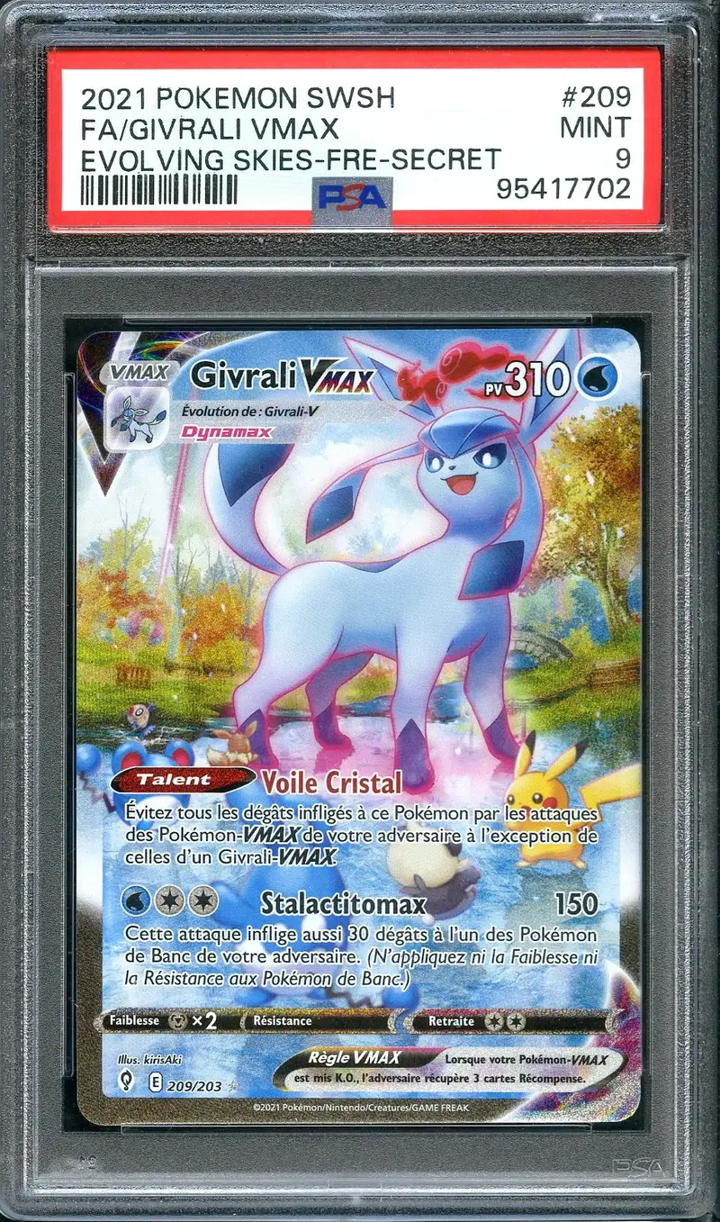 PSA 9 Givrali VMax