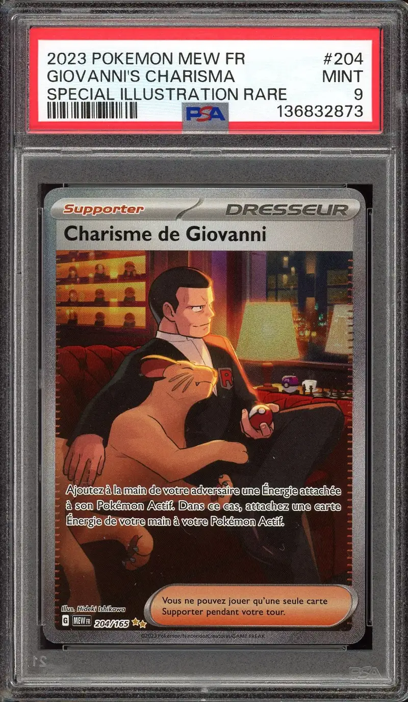 PSA 9 Charisme de Giovanni