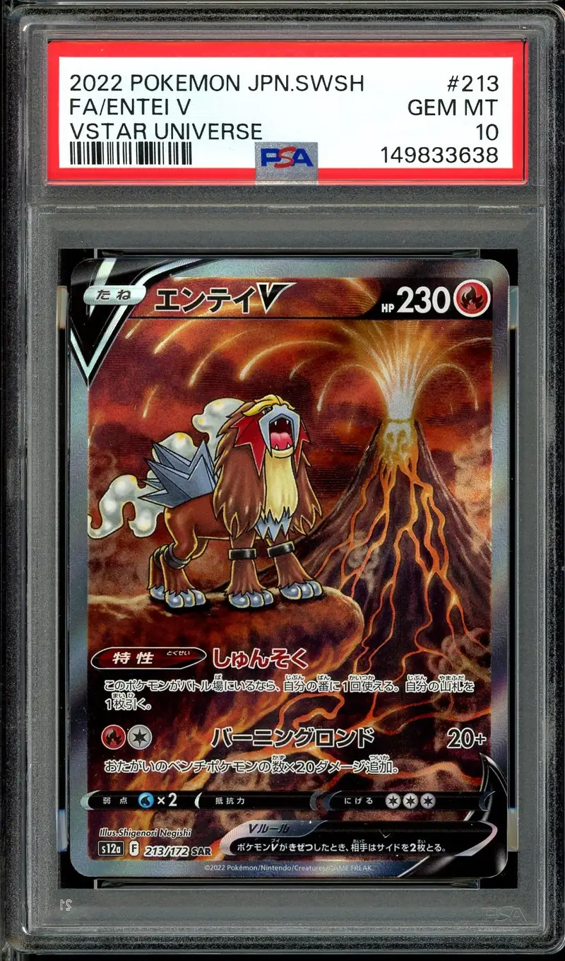 PSA 10 Entei V