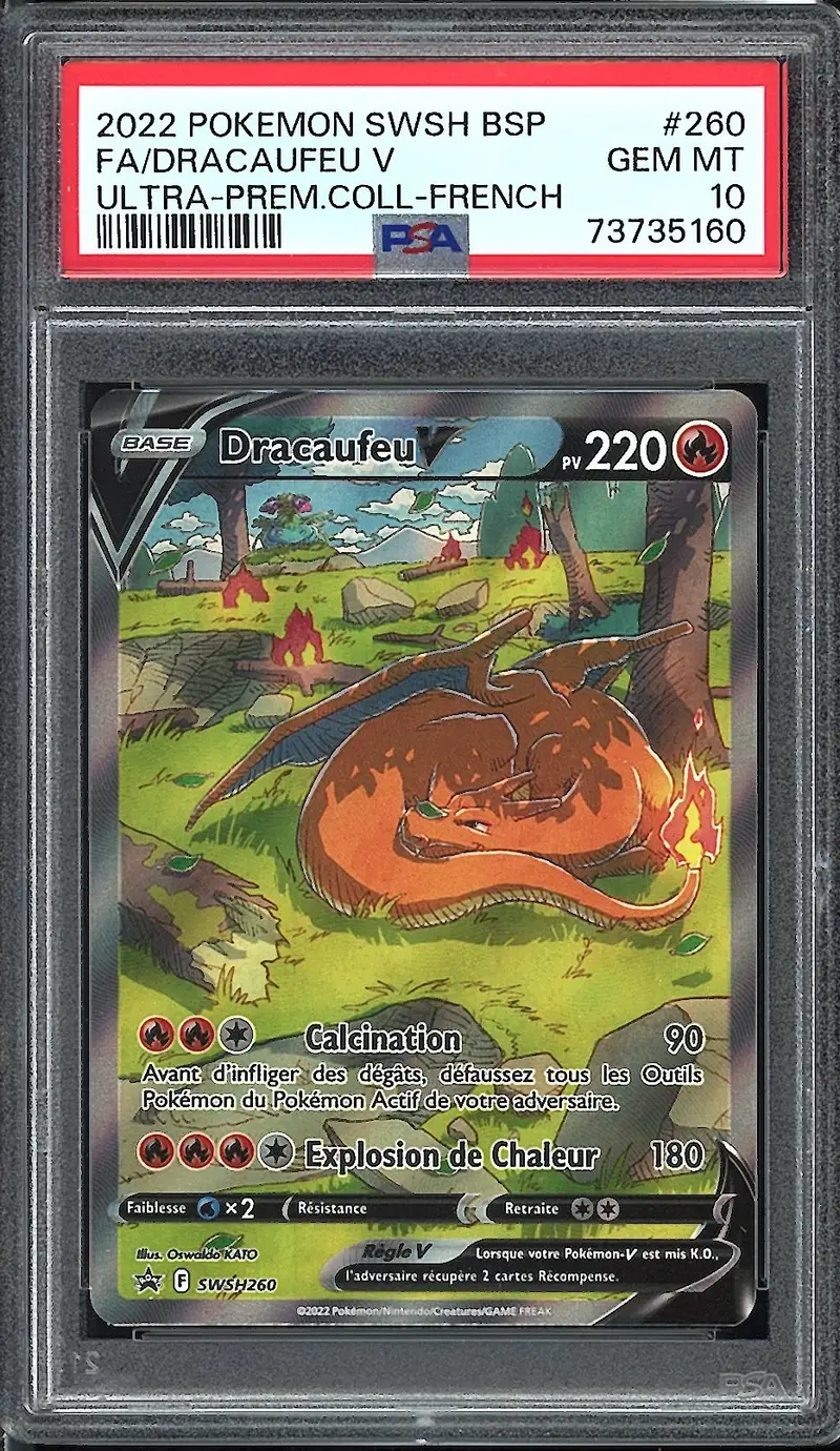 PSA 10 Dracaufeu V