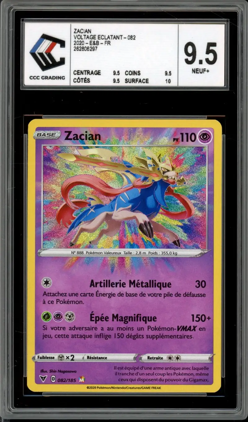 CCC 9.5 Zacian Holo