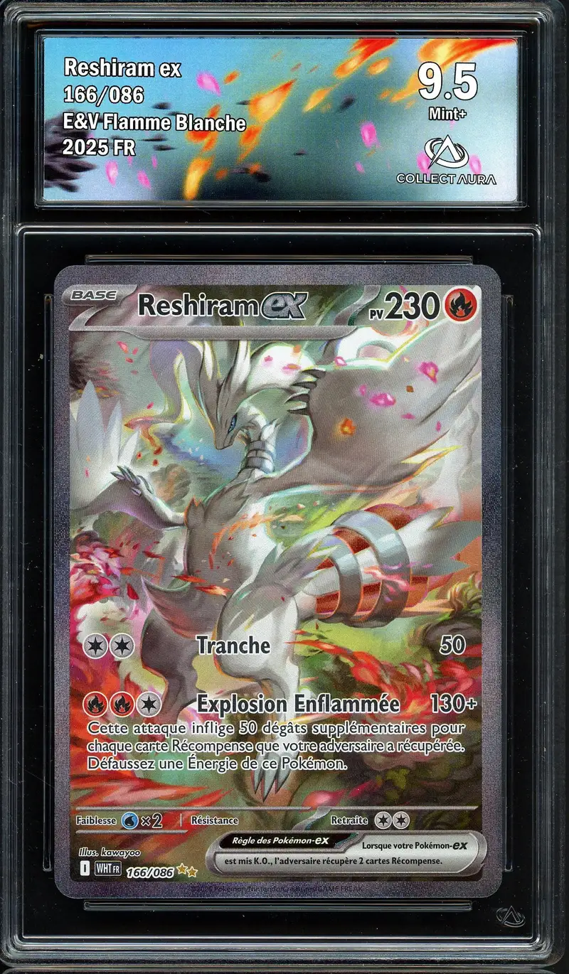 CA 9.5 Reshiram Ex