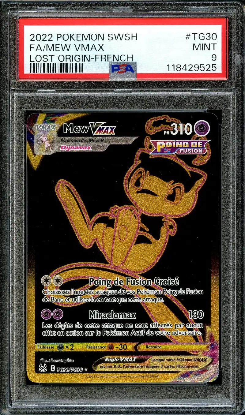 PSA 9 Mew VMax