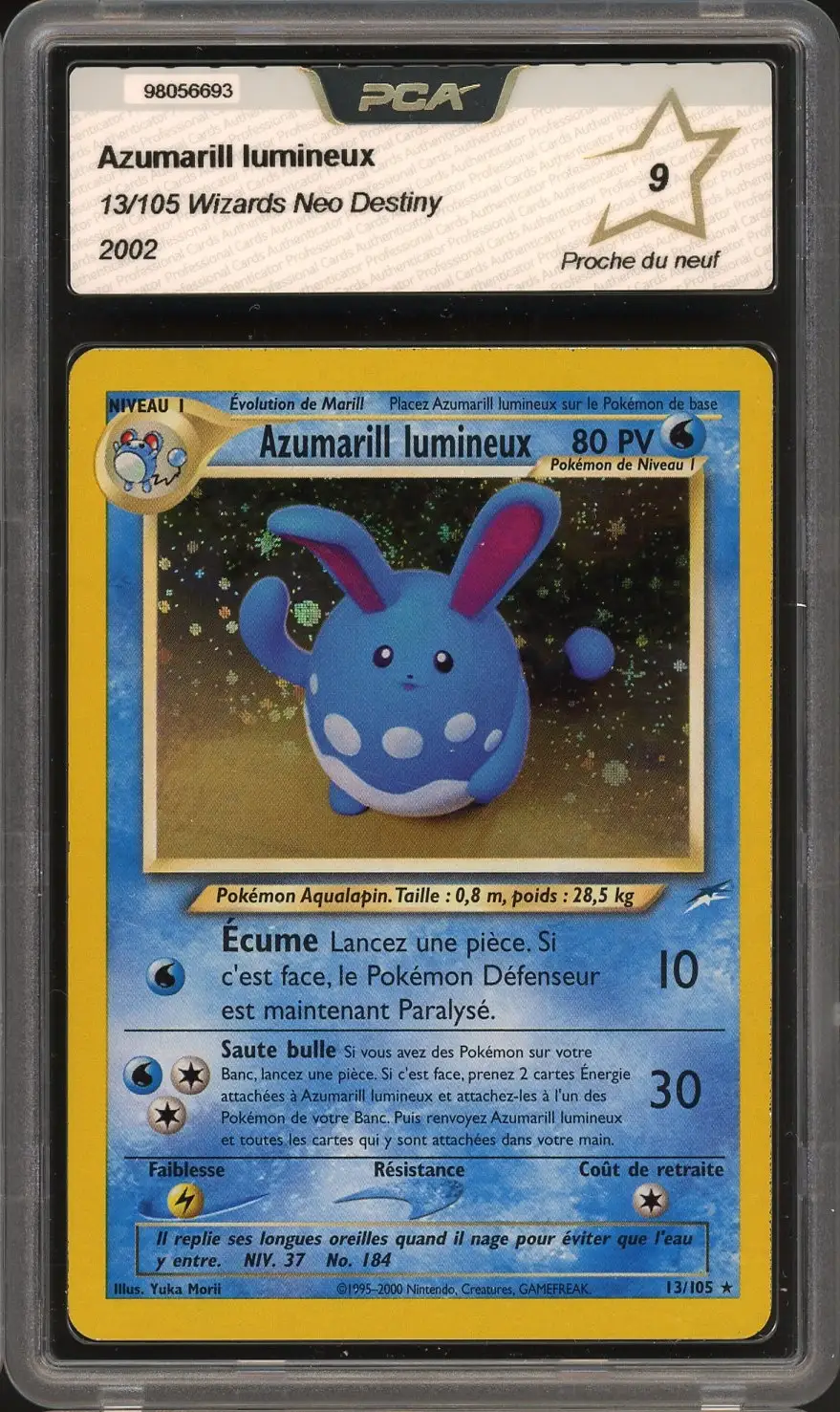 PCA 9 Azumarill Lumineux