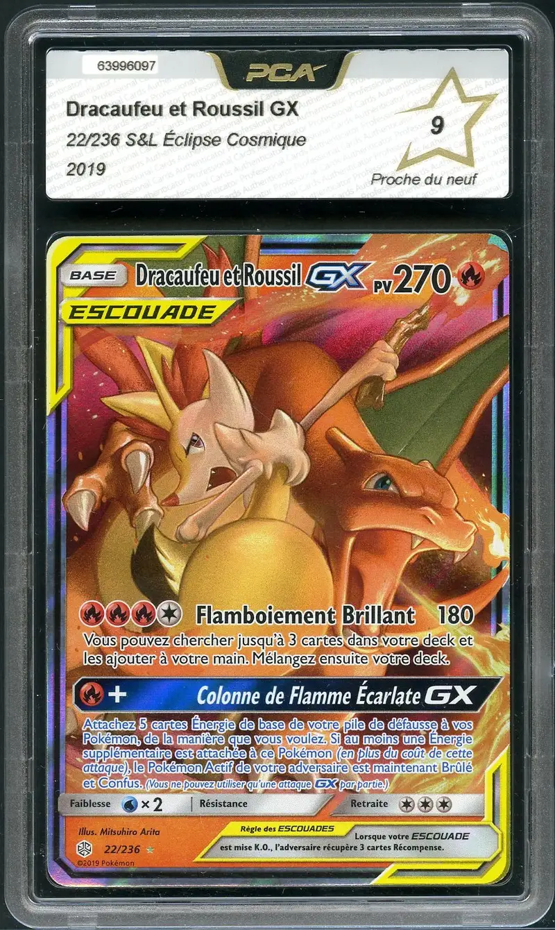 PCA 9 Dracaufeu et Roussil Gx