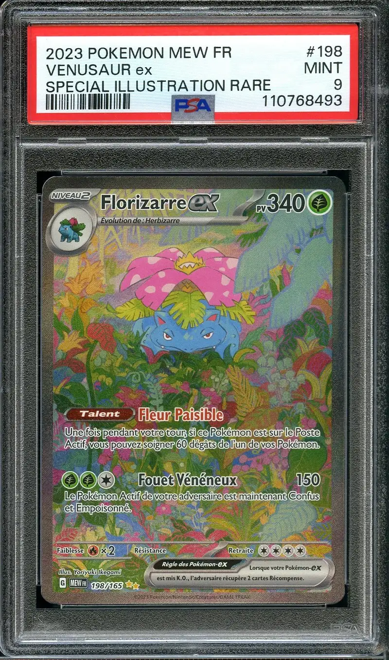 PSA 9 Florizarre Ex