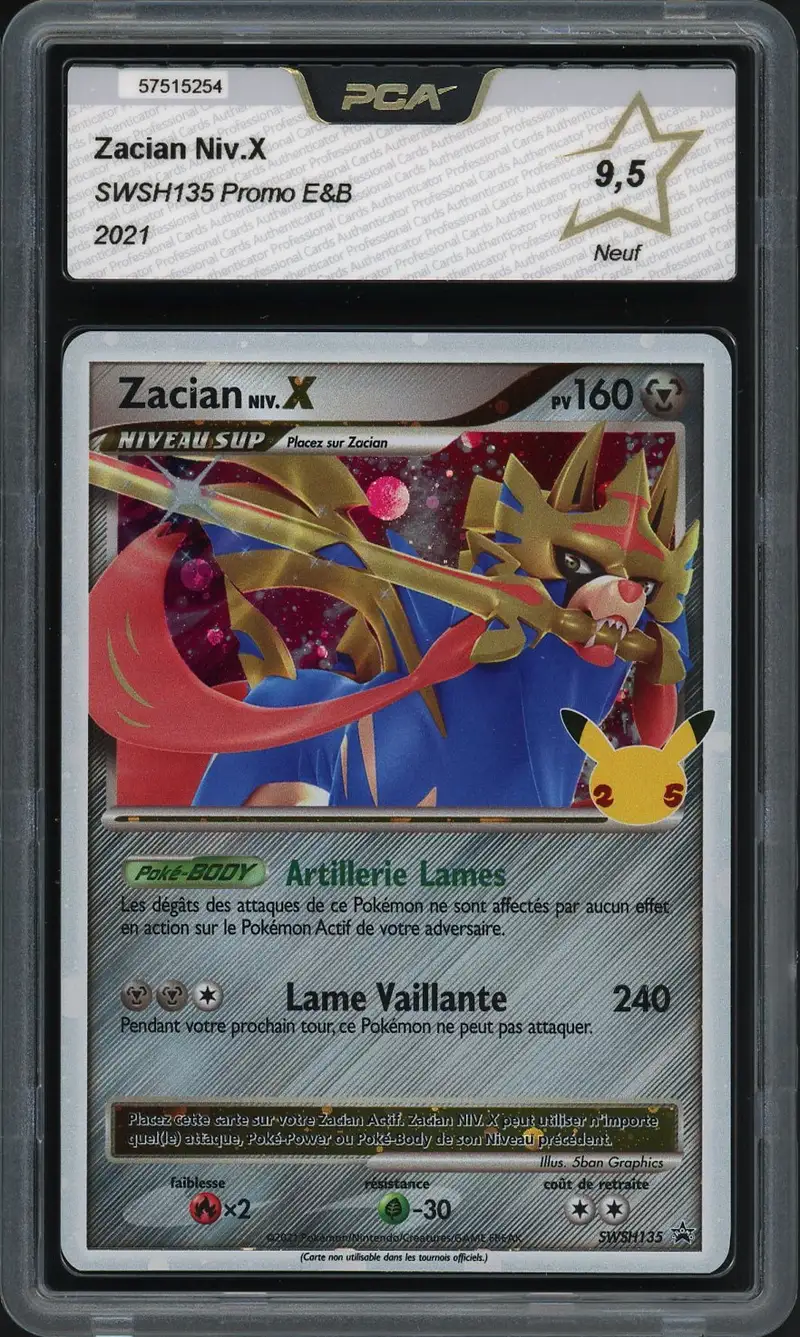 PCA 9.5 Zacian Niv. X