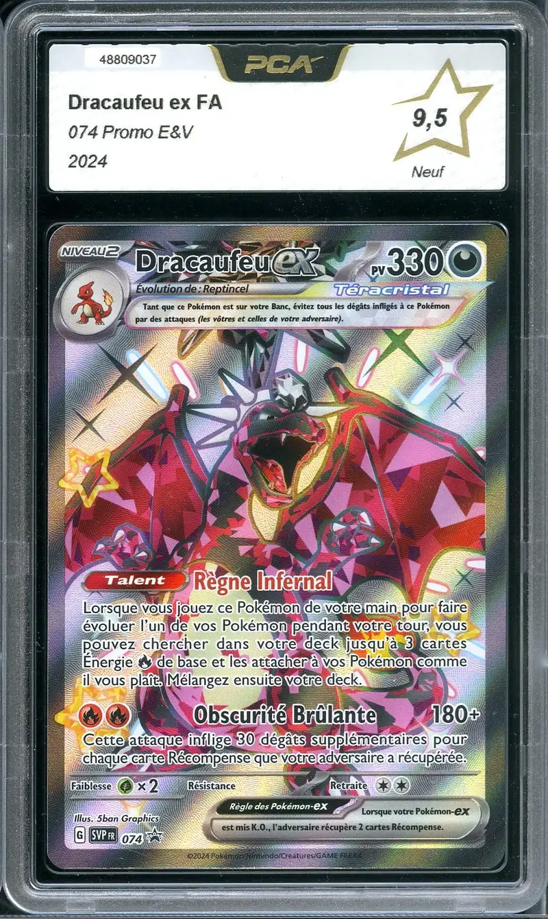 PCA 9.5 Dracaufeu Ex