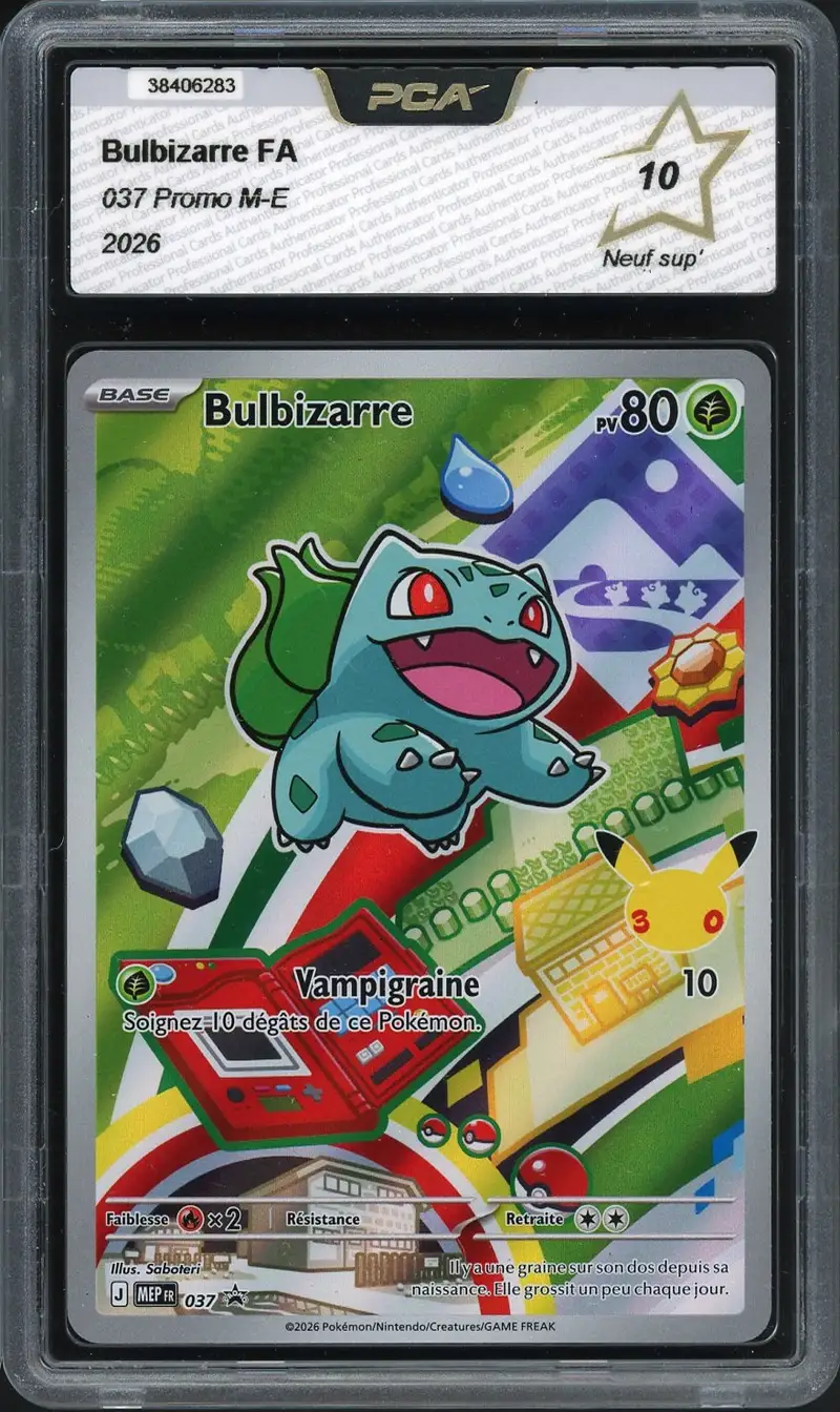 PCA 10 Bulbizarre