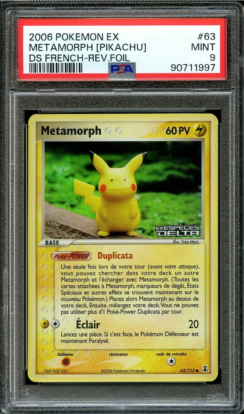 PSA 9 Métamorph Reverse