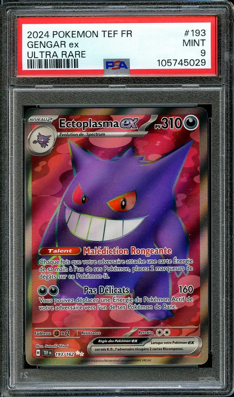 PSA 9 Ectoplasma Ex