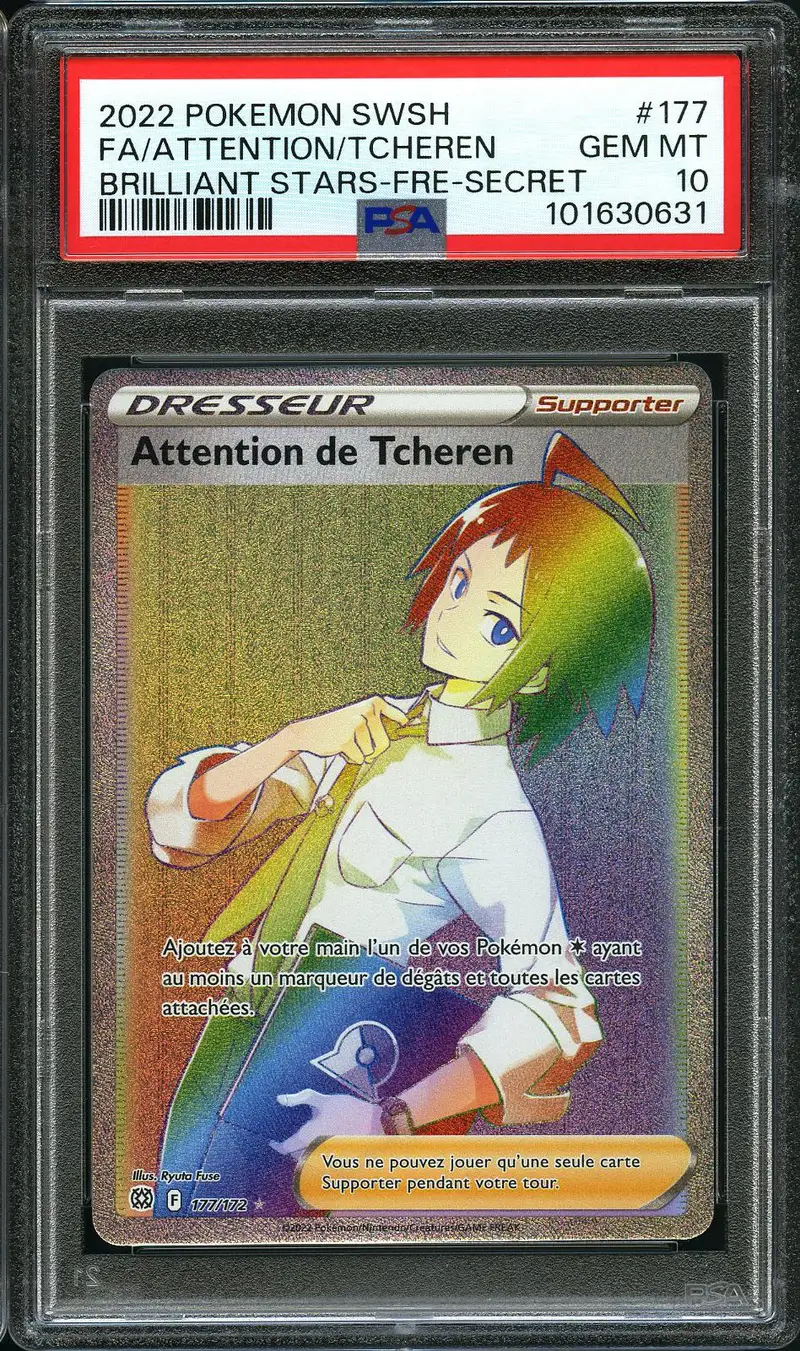 PSA 10 Attention de Tcheren