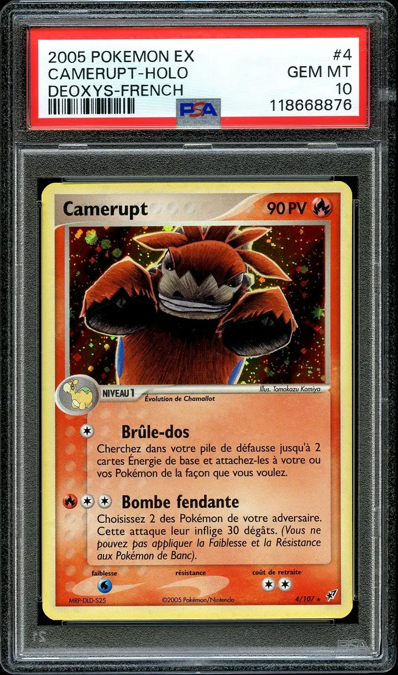 PSA 10 Camerupt Holo