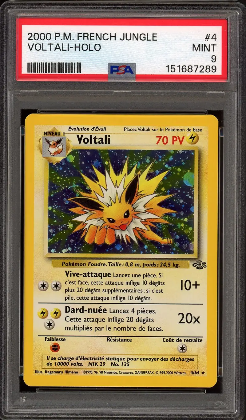 PSA 9 Voltali Holo