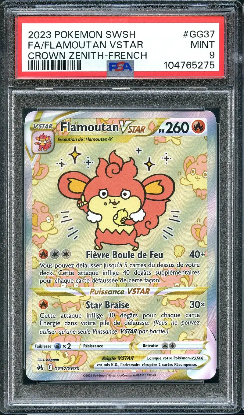 PSA 9 Flamoutan VStar