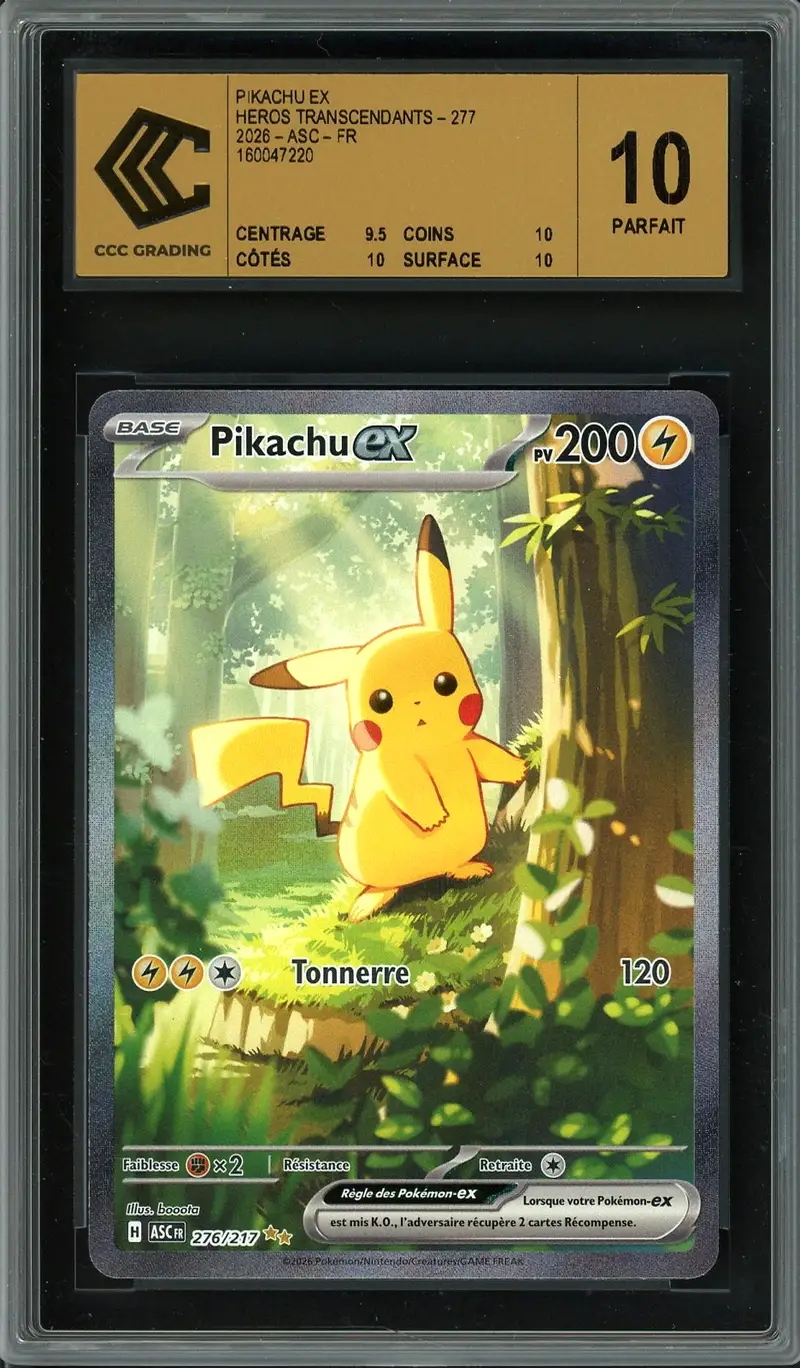 CCC 10 Pikachu Ex