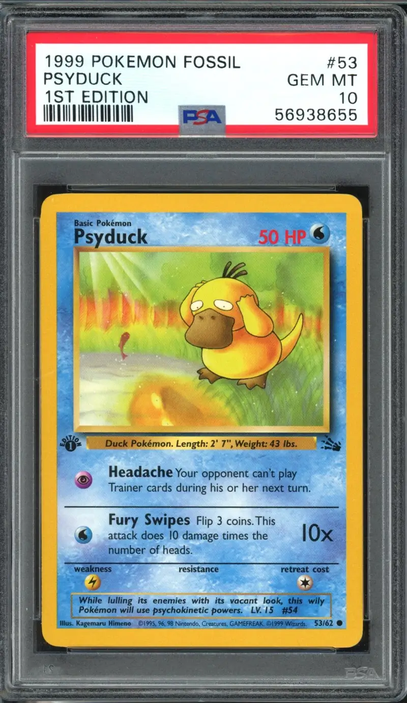 PSA 10 Psyduck