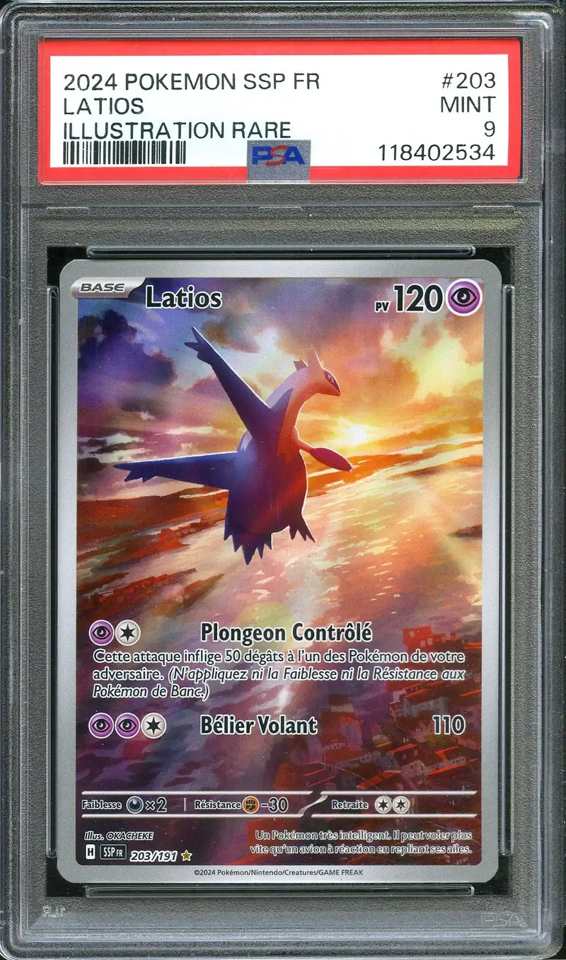 PSA 9 Latios