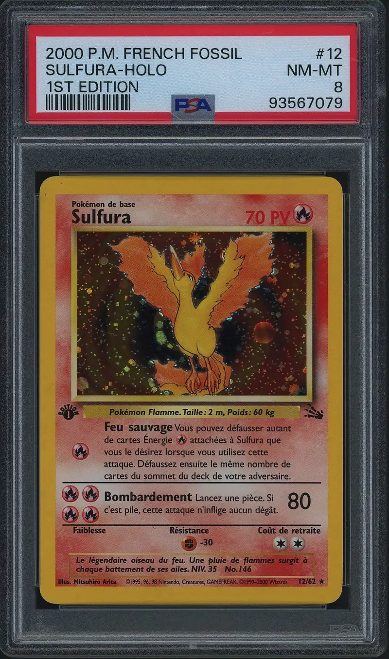 PSA 8 Sulfura Holo