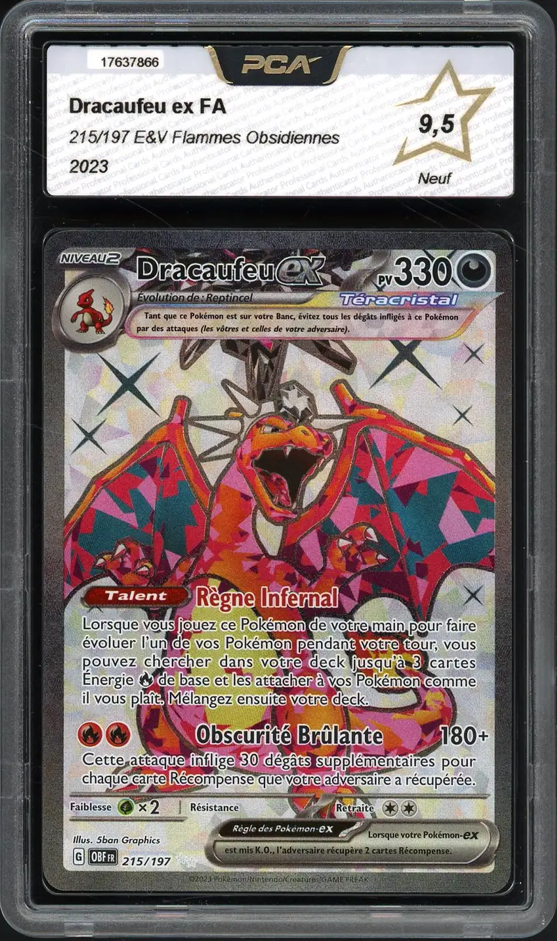 PCA 9.5 Dracaufeu Ex