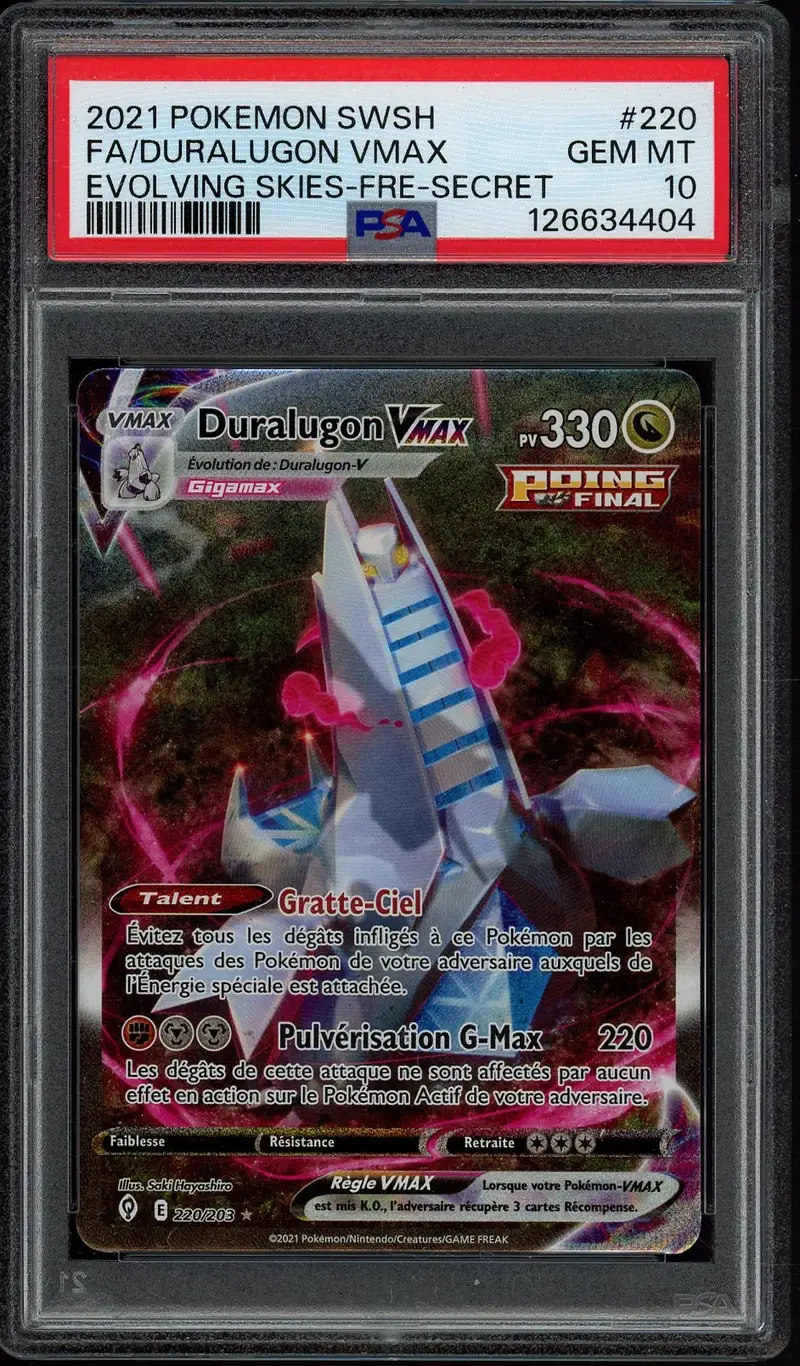 PSA 10 Duralugon VMax