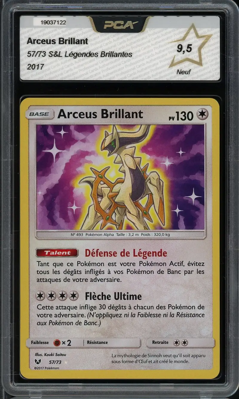 PCA 9.5 Arceus Brillant