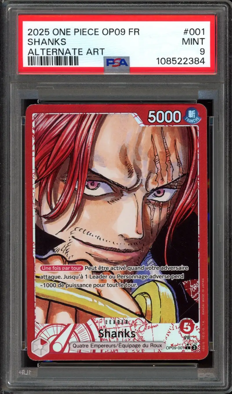 PSA 9 Shanks