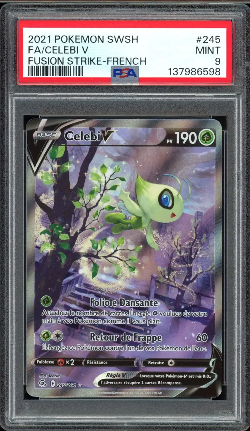 PSA 9 Celebi V
