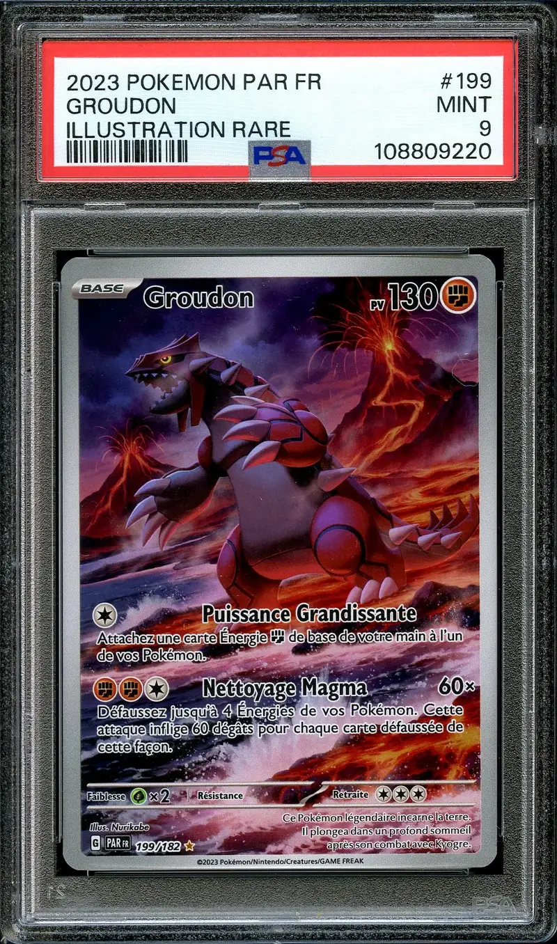 PSA 9 Groudon