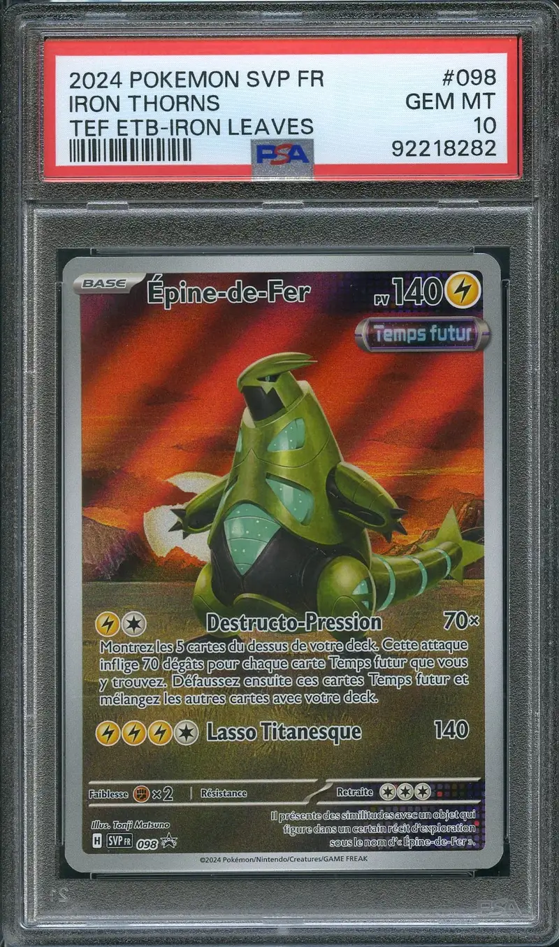 PSA 10 Epine-de-Fer