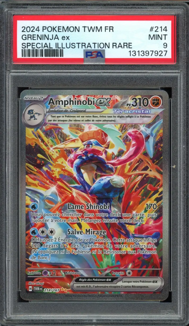 PSA 9 Amphinobi Ex