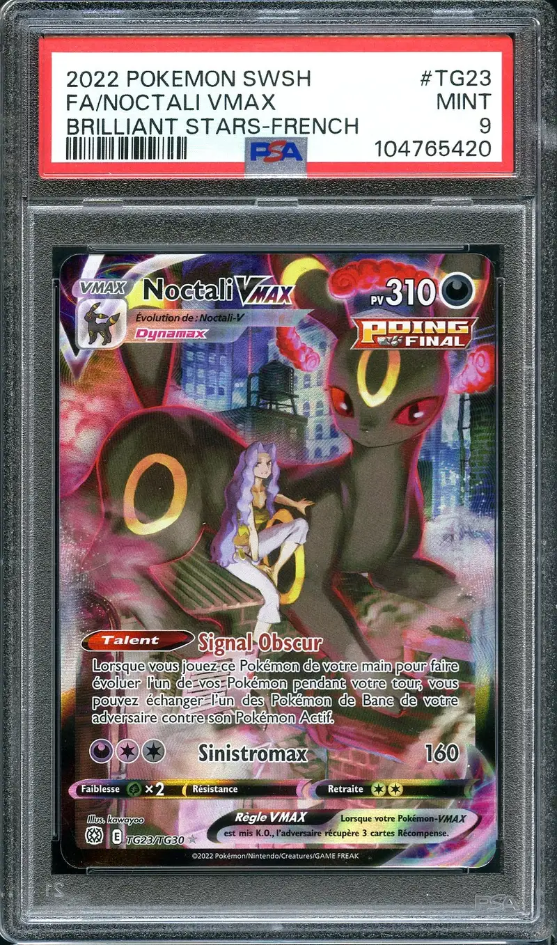 PSA 9 Noctali VMax