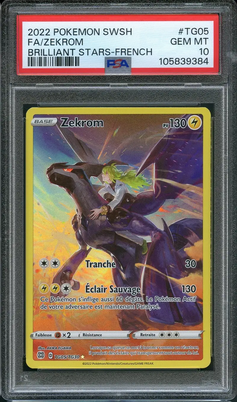 PSA 10 Zekrom
