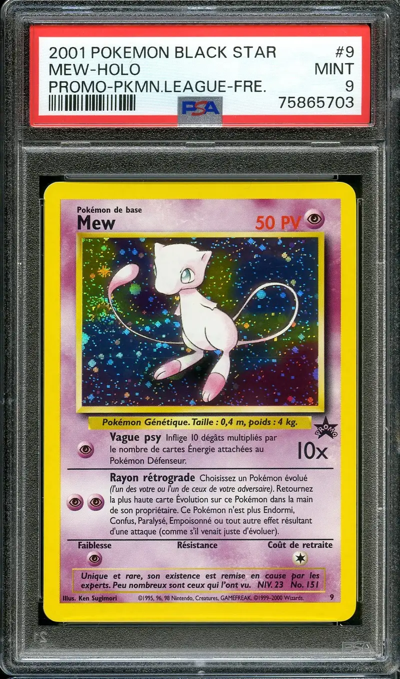 PSA 9 Mew Holo