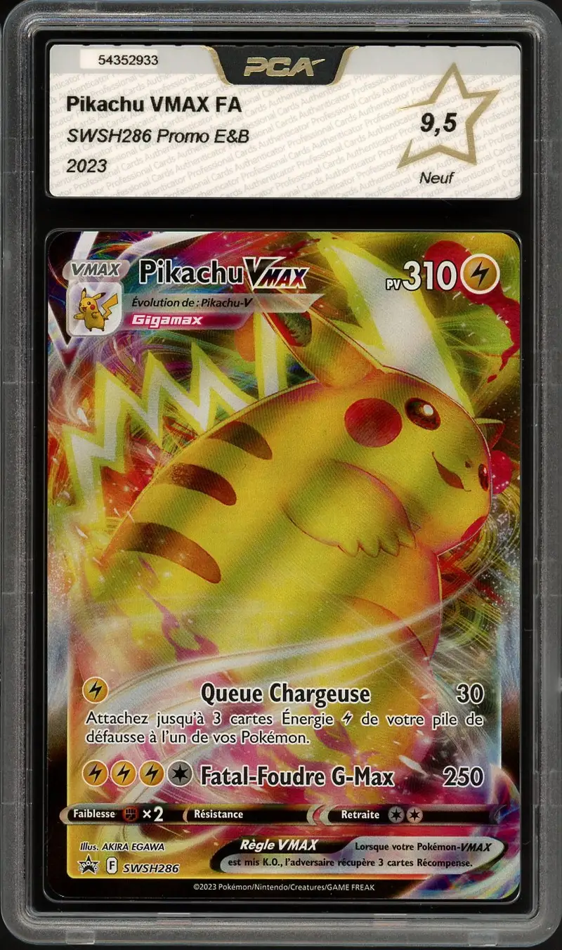 PCA 9.5 Pikachu VMax