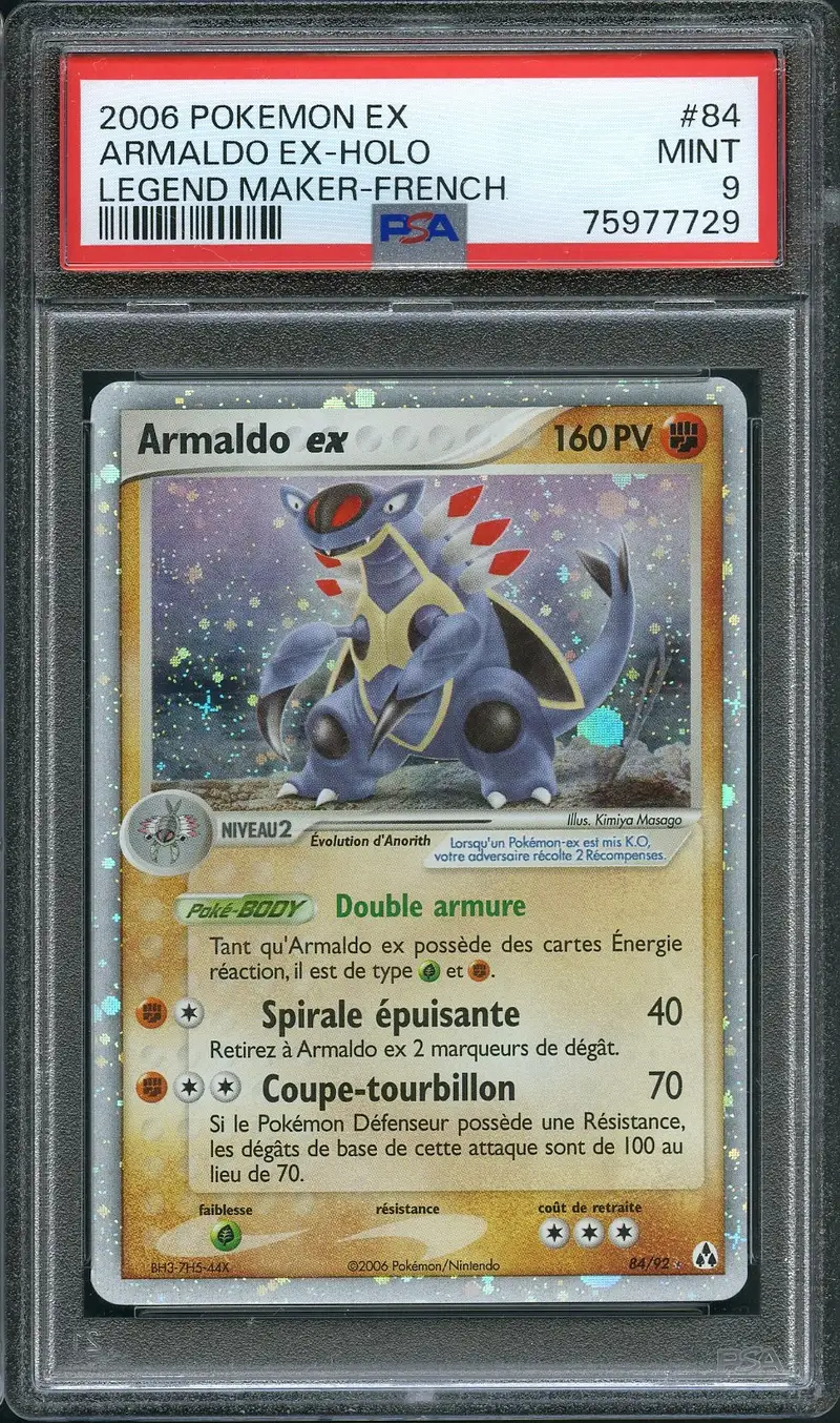 pokemon armaldo card Armaldo ex | EX Legend Maker