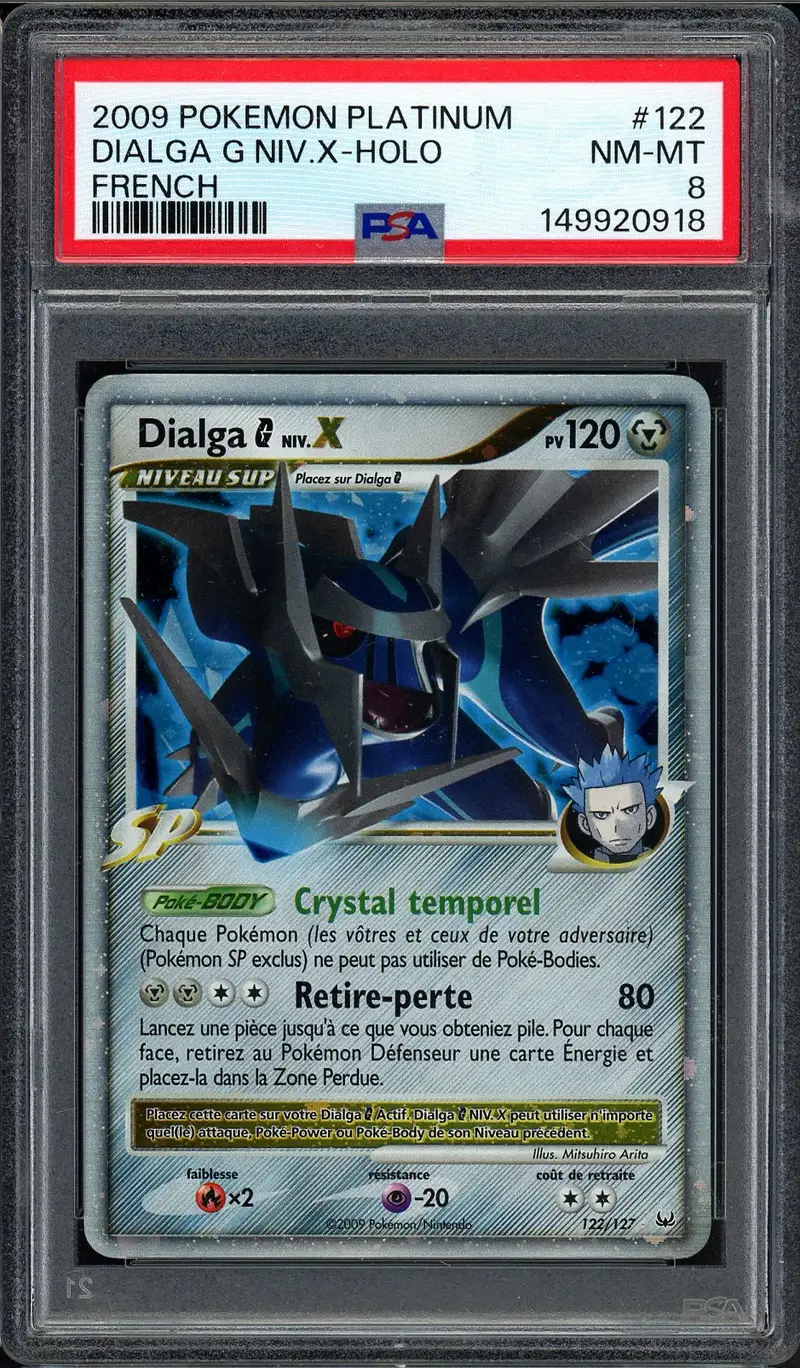 PSA 8 Dialga G Niv. X