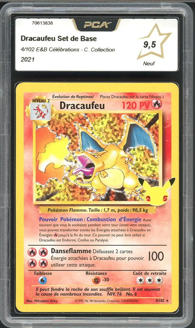 PCA 9.5 Dracaufeu Holo