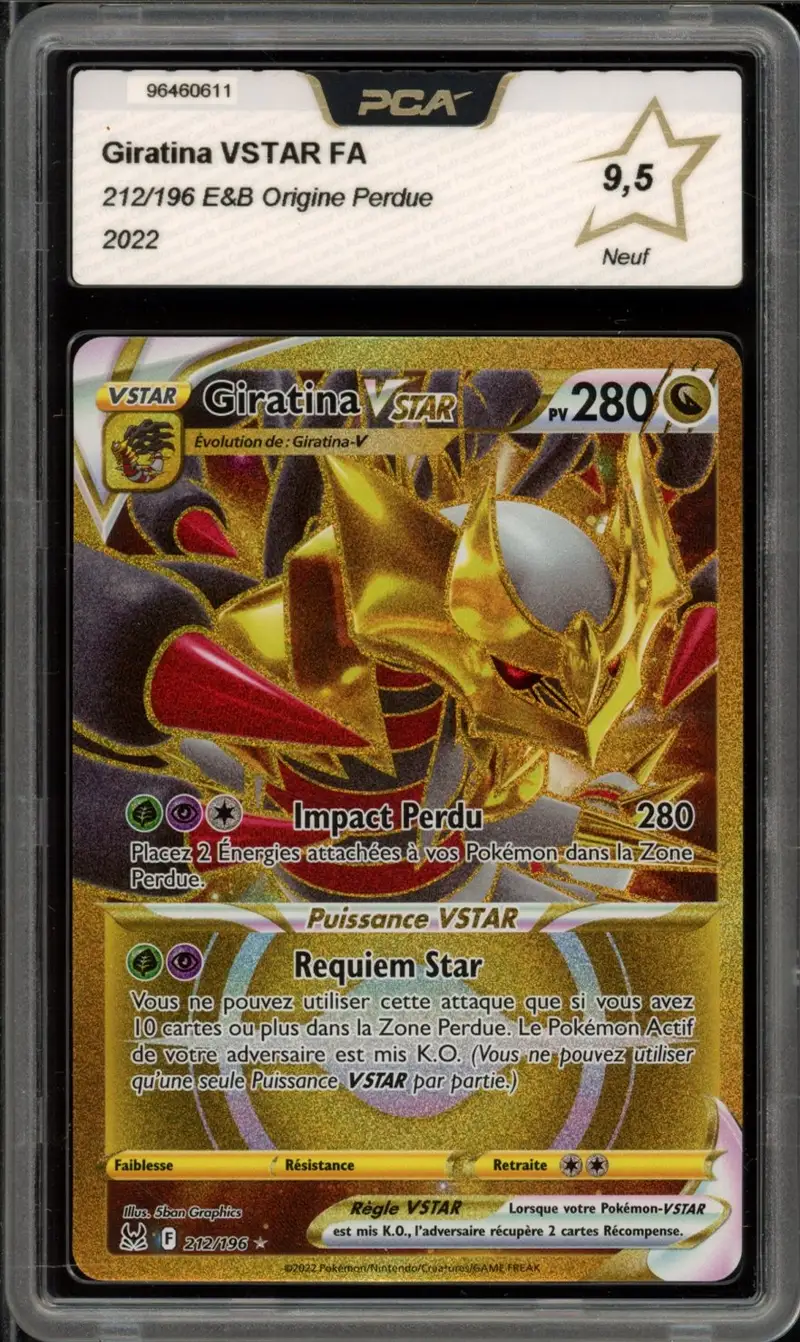 PCA 9.5 Giratina VStar Gold