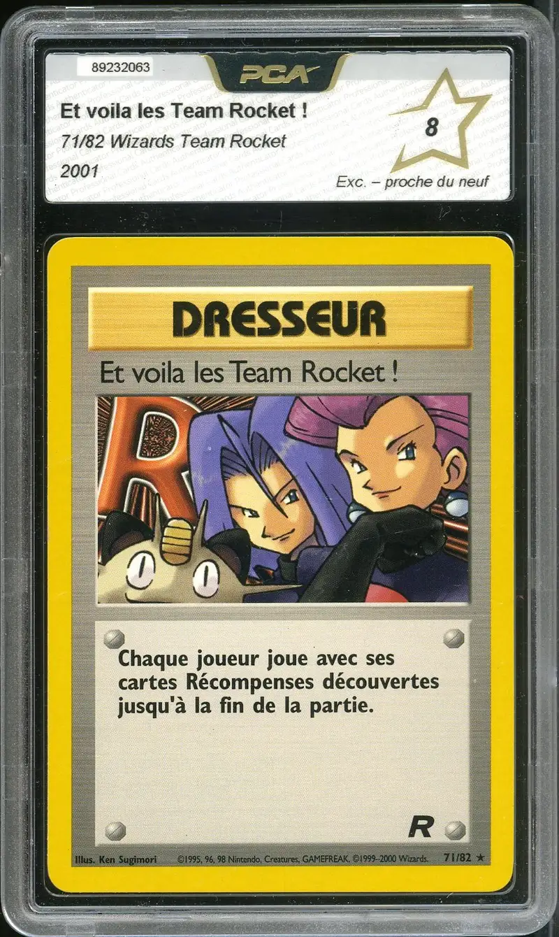 PCA 8 Et voilà les Team Rocket !