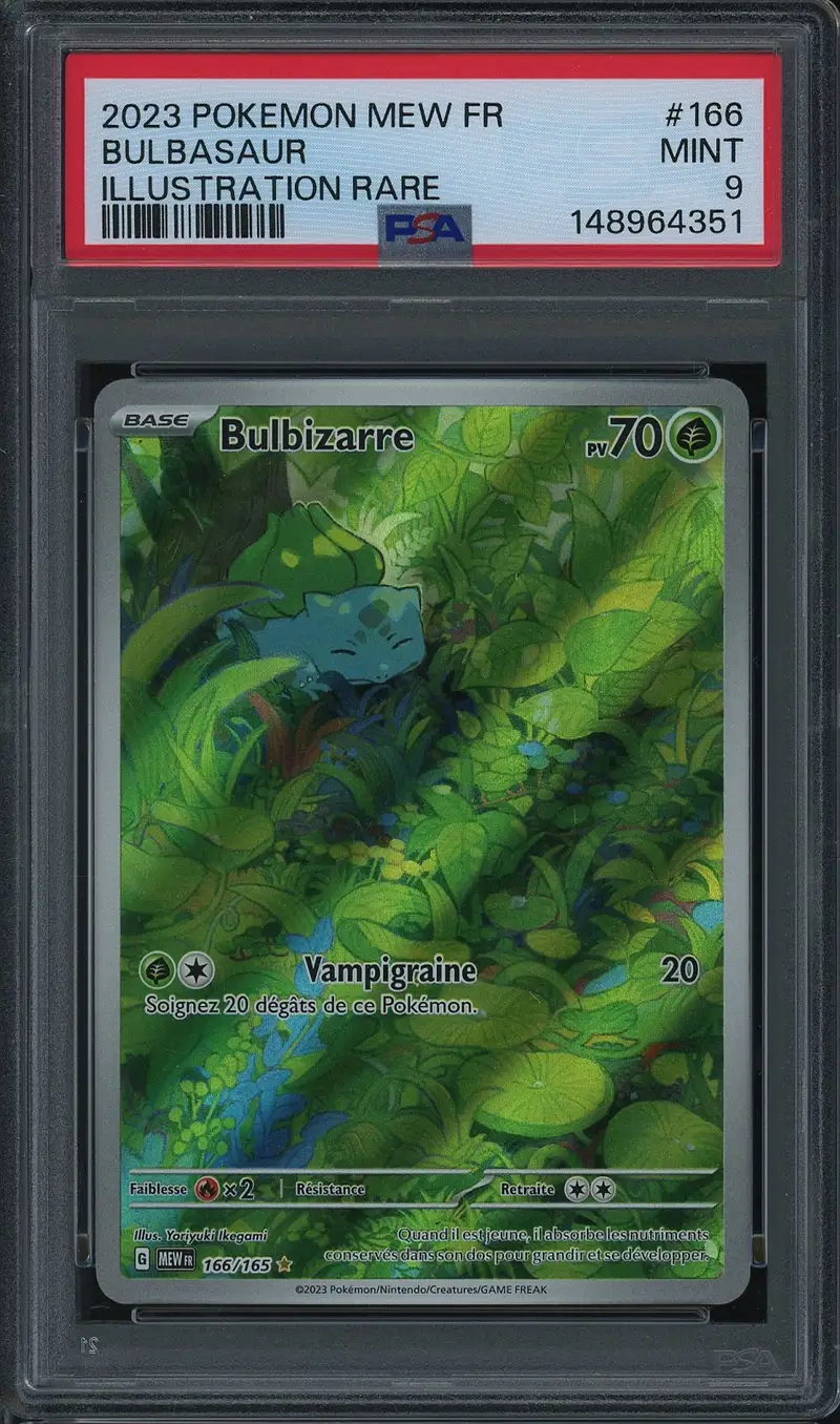 PSA 9 Bulbizarre