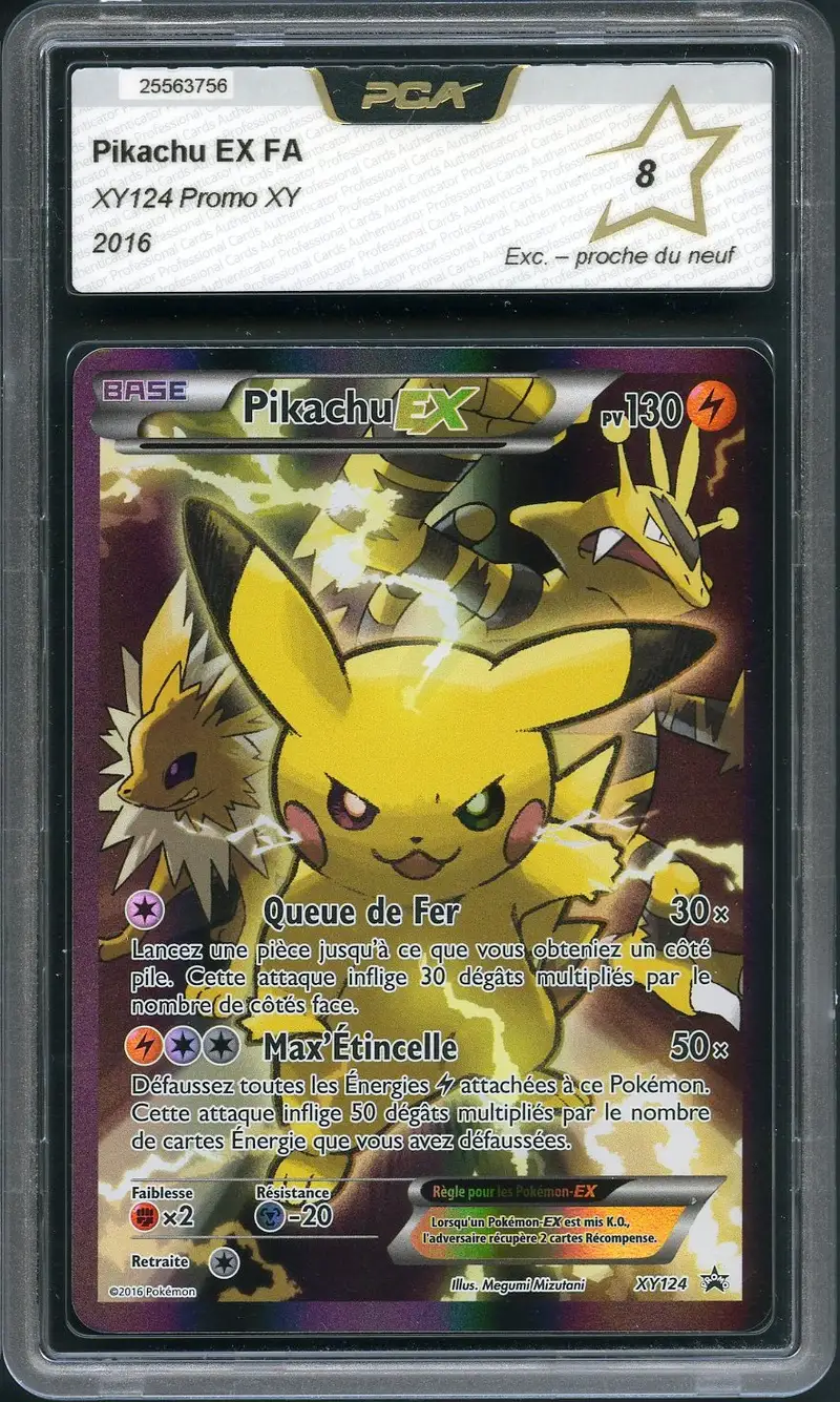 PCA 8 Pikachu Ex