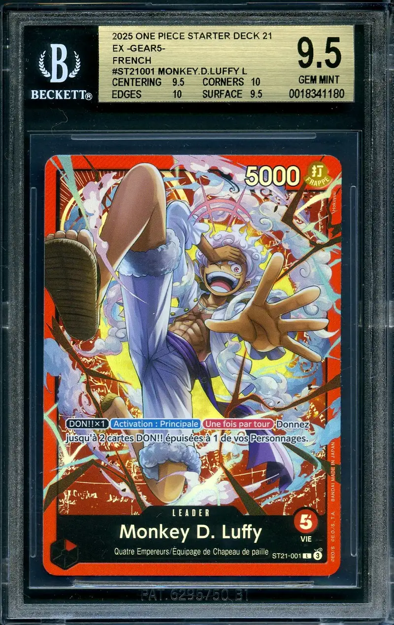 BGS 9.5 Monkey D. Luffy