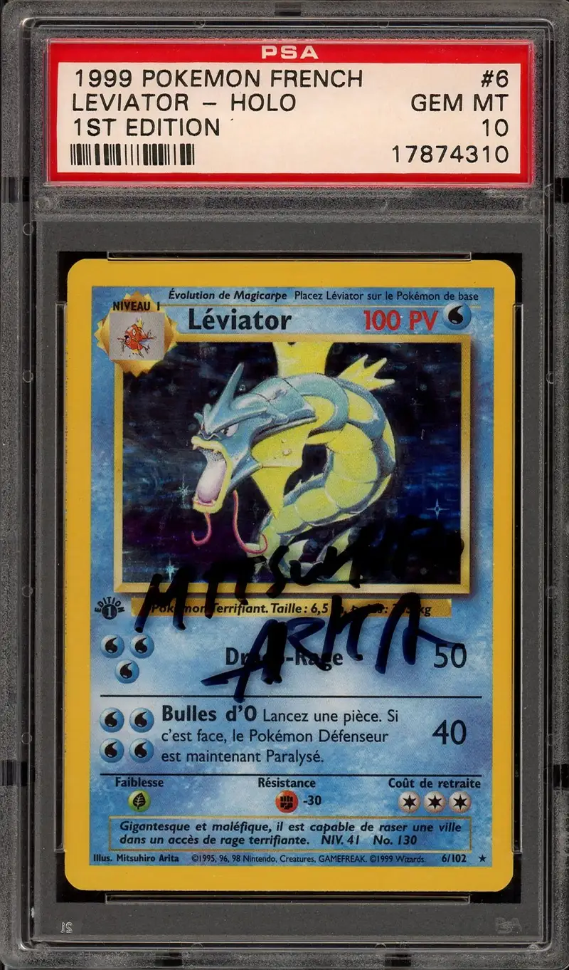 PSA 10 Léviator Holo